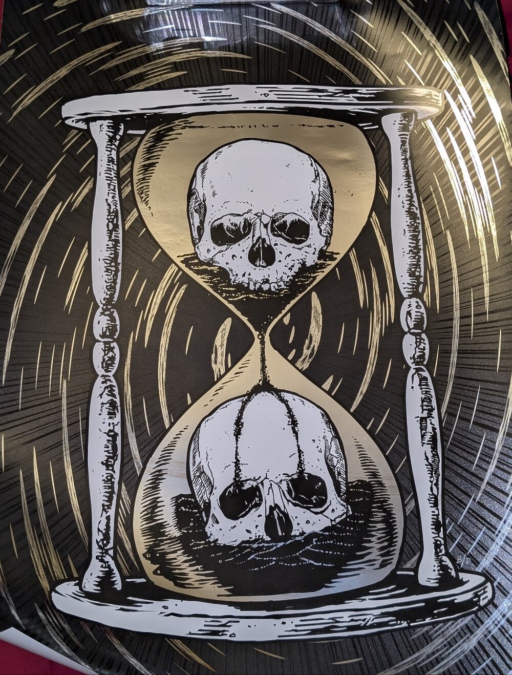 Rare Official Unus Annus "The End" Holographic Poster